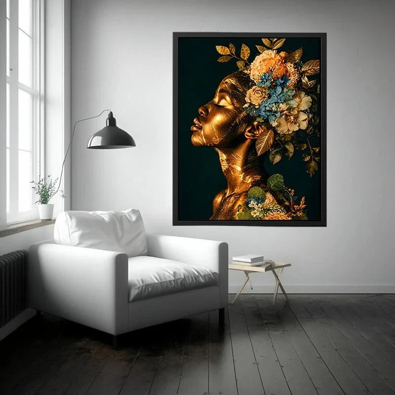 Blond Woman Canvas Print