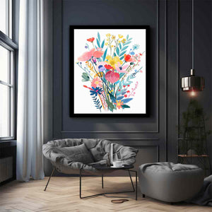 Flower Bouquet Art Print