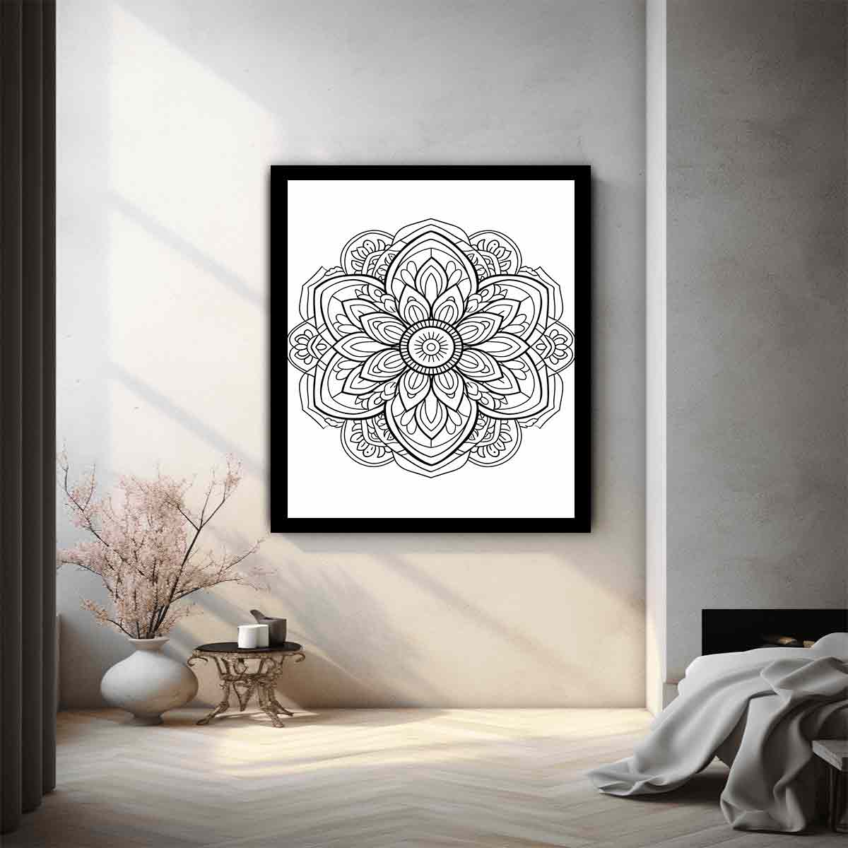 Color Me Mandala Art Print