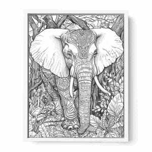 Color Me Elephant  1 Painting