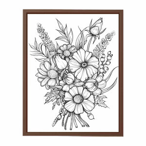 Color Me Flowers Painting