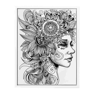 Color Me Woman Painting