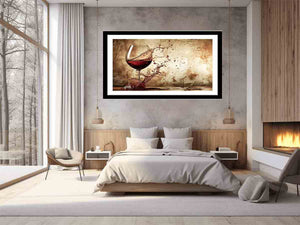 Wine Splash  Painting