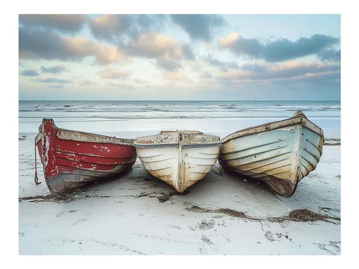 Three Boats   