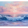 Pink Sunrise Sea  