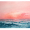 Pink Sunrise Sea