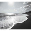 Black and White  Beach   