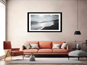 Black and White  Beach   