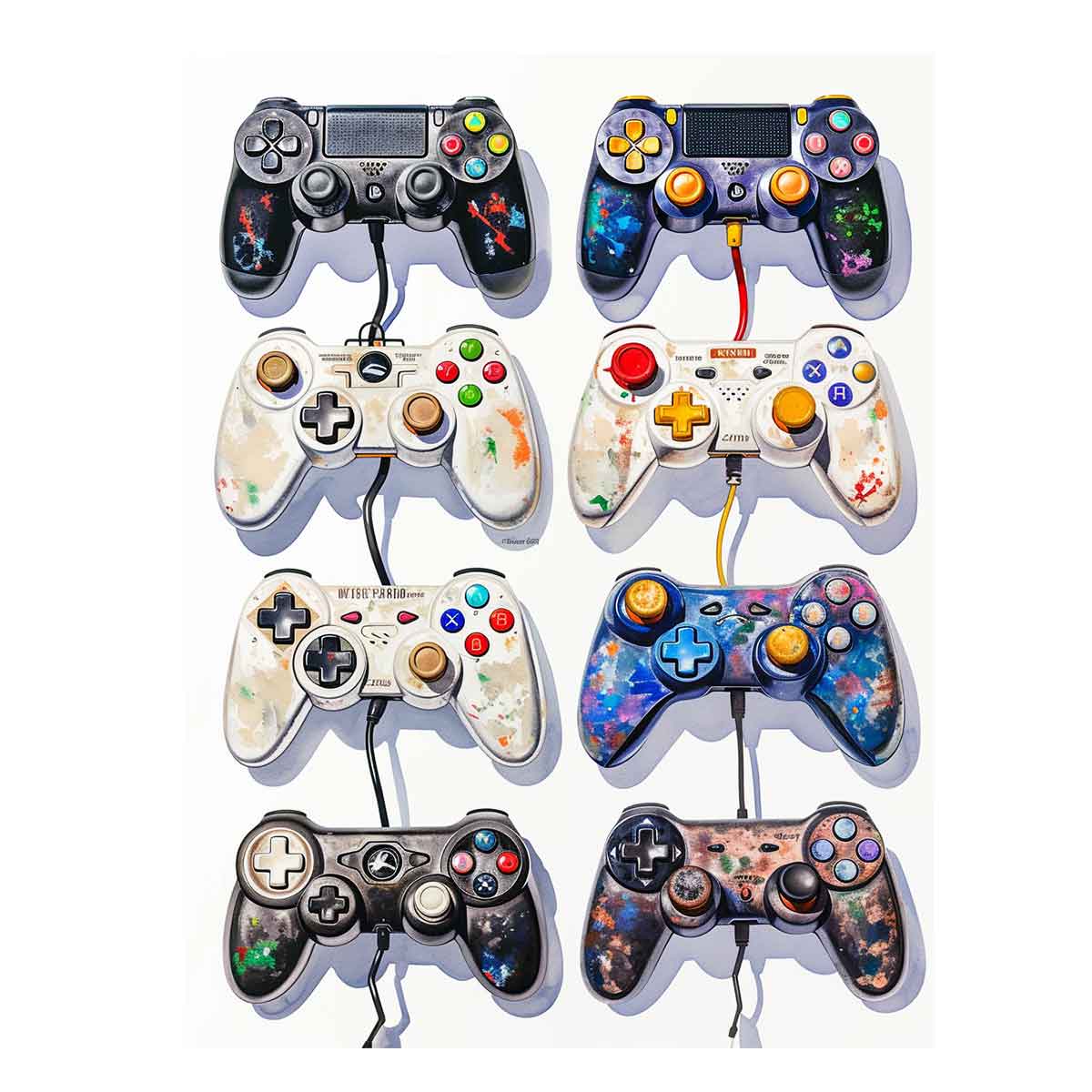 Video Game Controller Evolution  