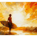 Surfer in the Sun  