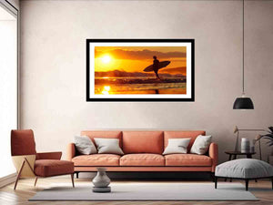 Surfer in the Sun  