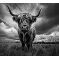 Highland cow Art Print