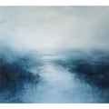 Blue  Abstract river