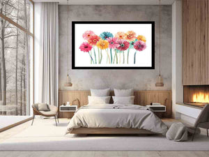 Watercolor Daisies