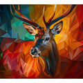 3D Abstract Stag