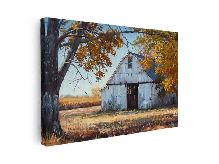  Countryside barn canvas Print