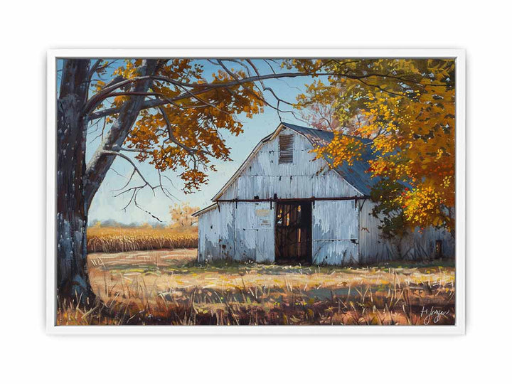  Countryside barn Painting