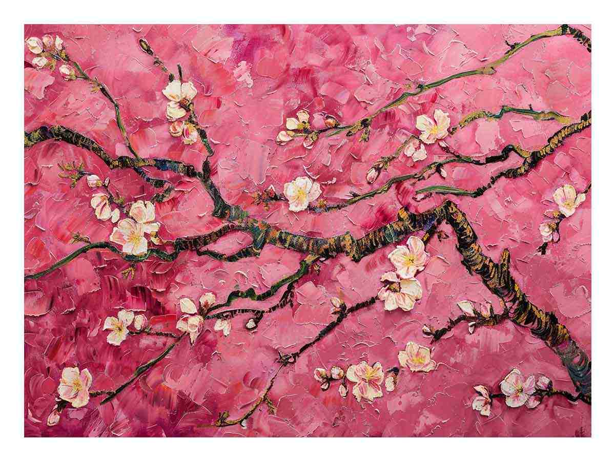  Pink Almond Branches