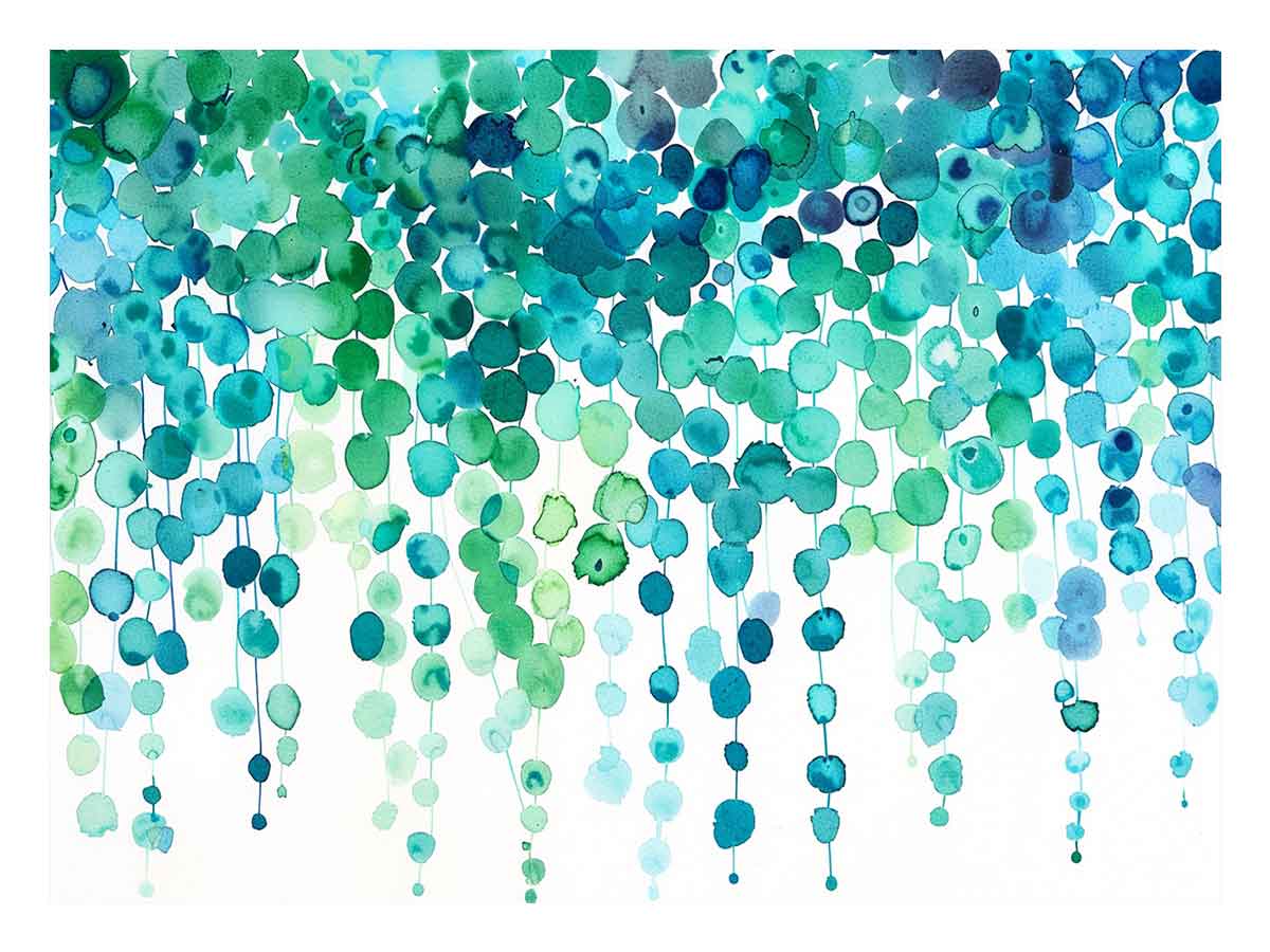 Watercolor Dots  