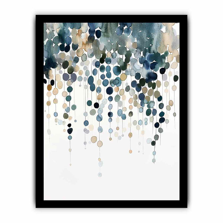 Watercolor  Painting framed Print