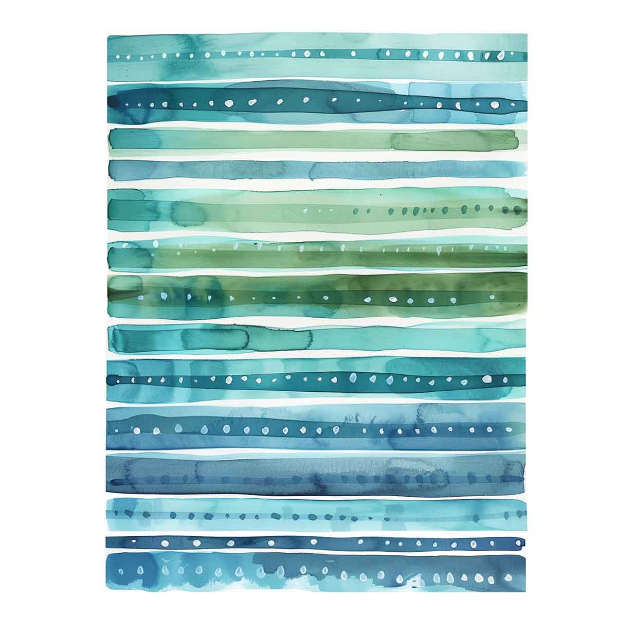 Watercolor Stripes