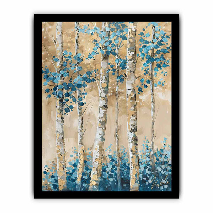 Birch Tree framed Print