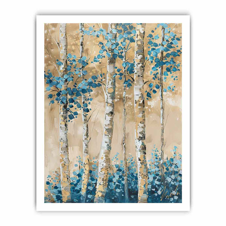 Birch Tree framed Print