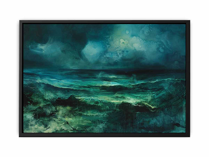coastal landscape canvas Print
