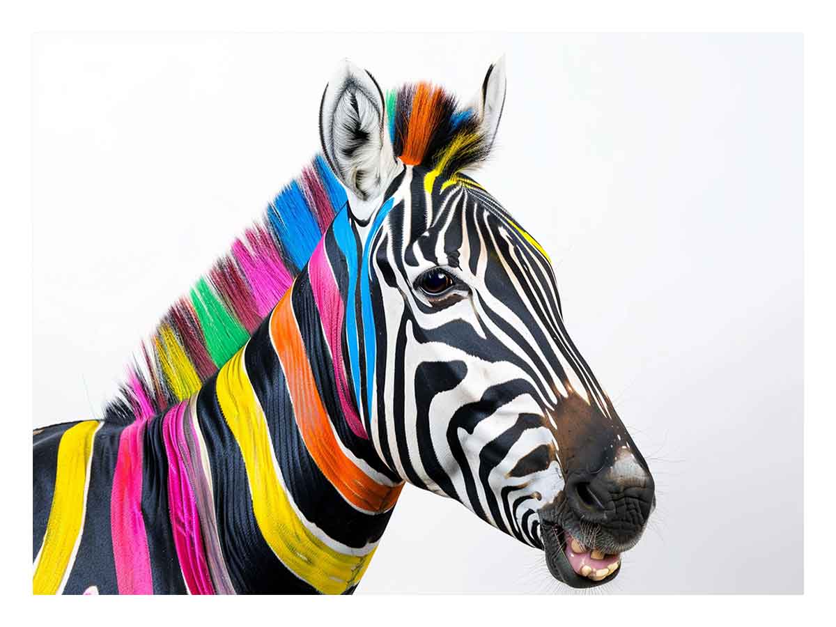 Colorful Zebra