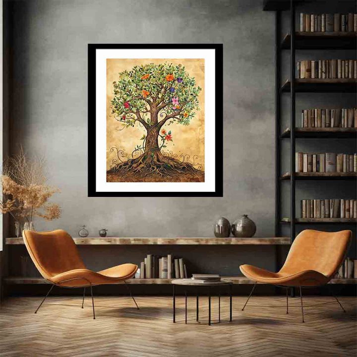 Tree of life art Art Print
