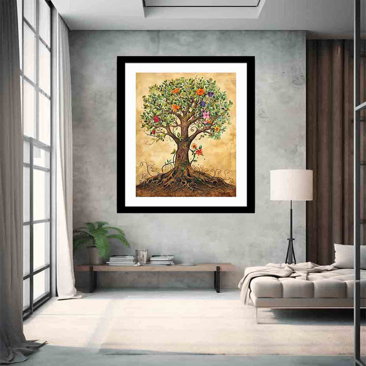 Tree of life art Art Print