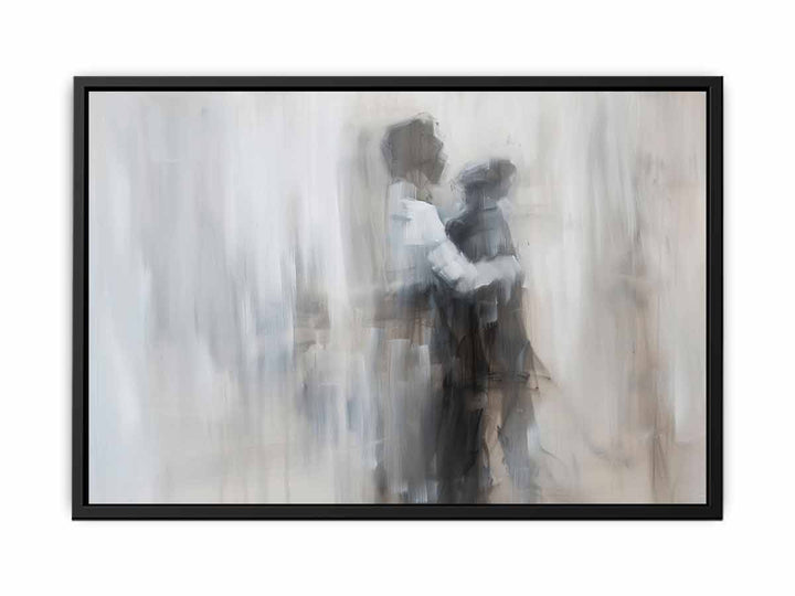 Abstract Couple memories canvas Print