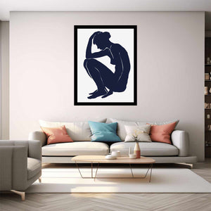 Silhouette of The Woman