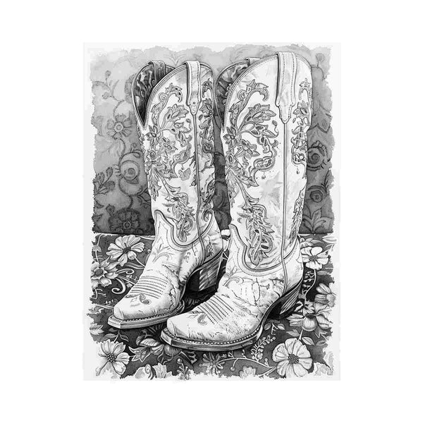 White Cowgirl Boots