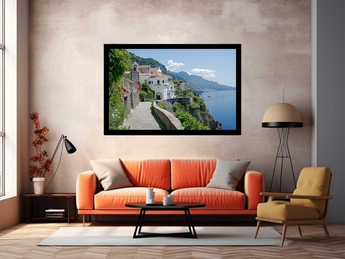 Amalfi – Mediterranean Sea Path Photography