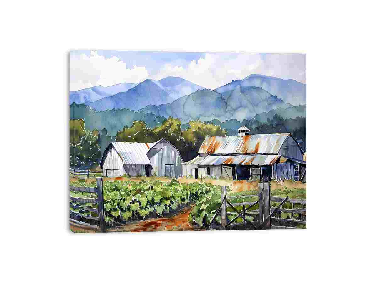 Streched canvas