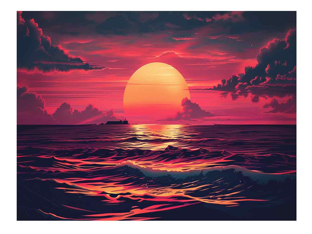 Sunrise  Framed   