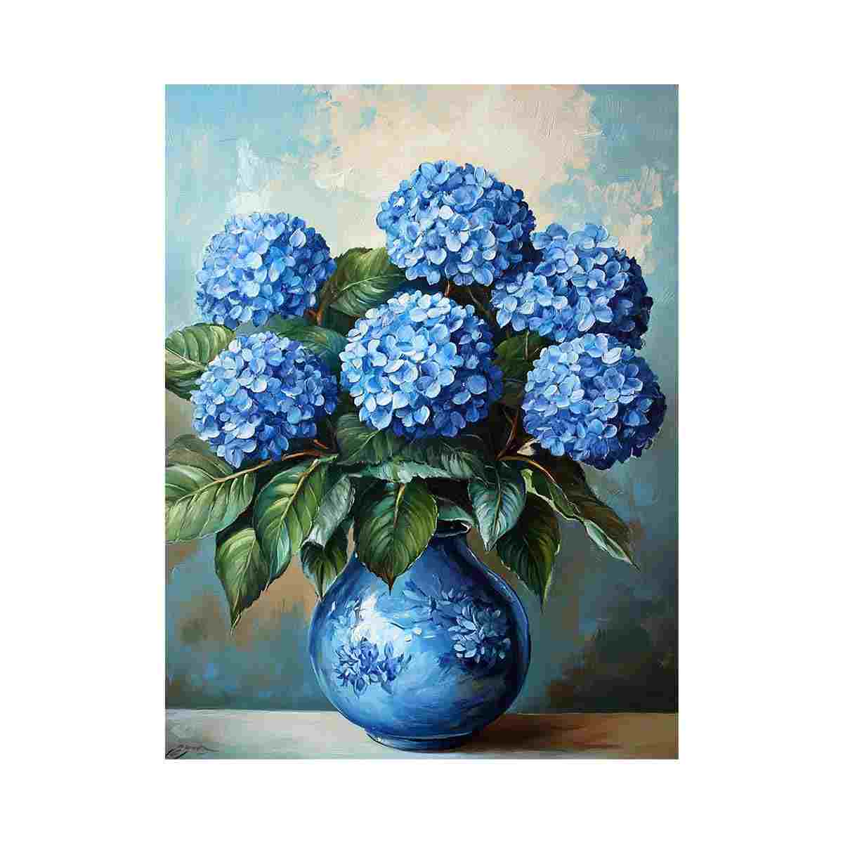 Blue Hydrangea