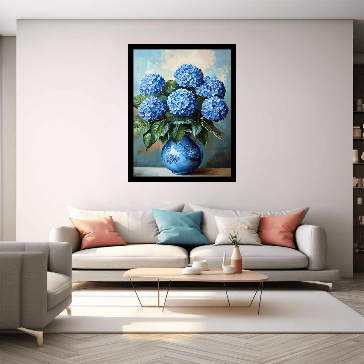 Blue Hydrangea