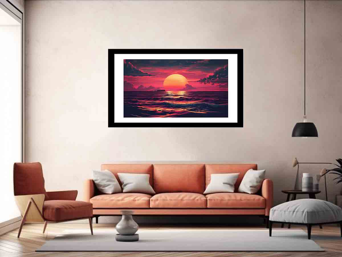 Sunrise  Framed   