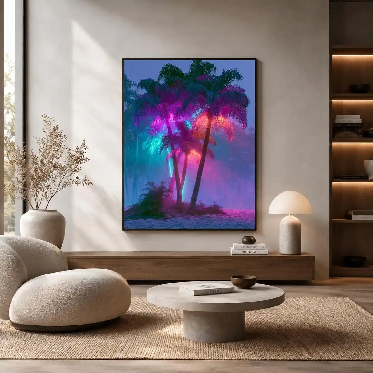 Neon Palms