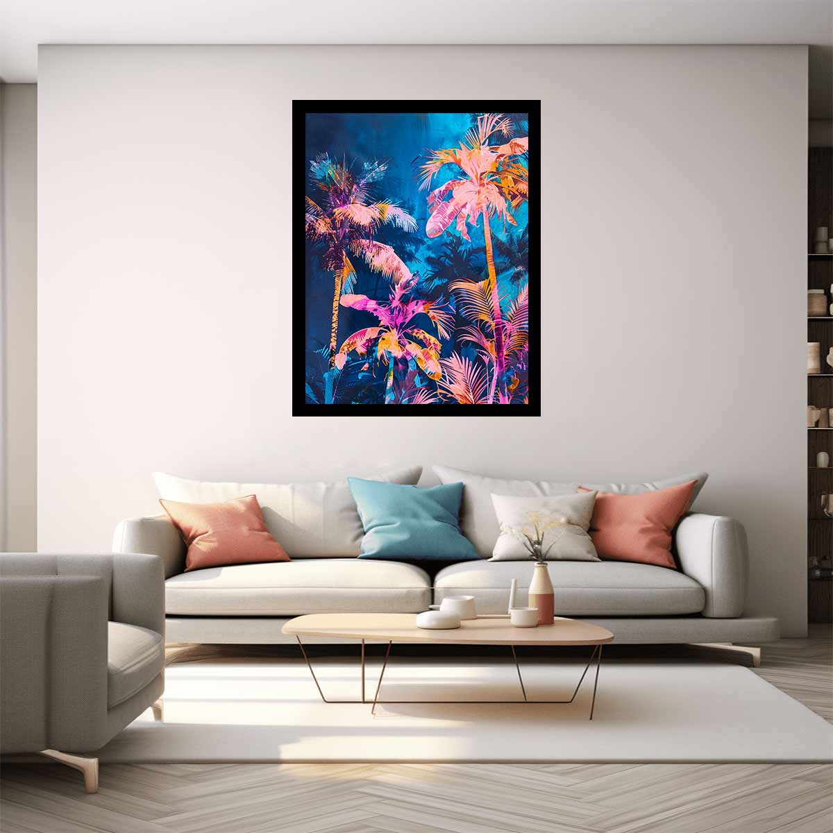 Neon Palms