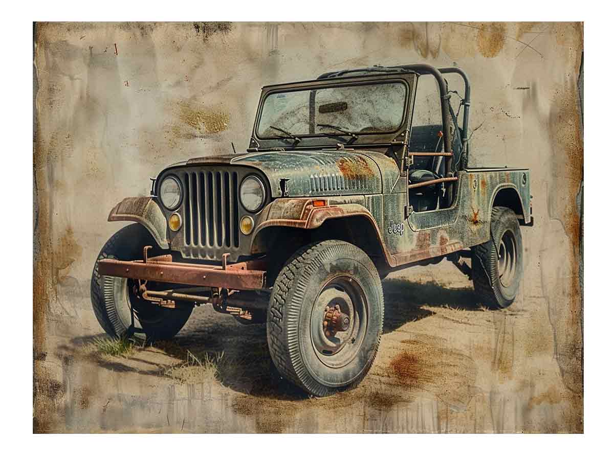 Vinatge Jeep  