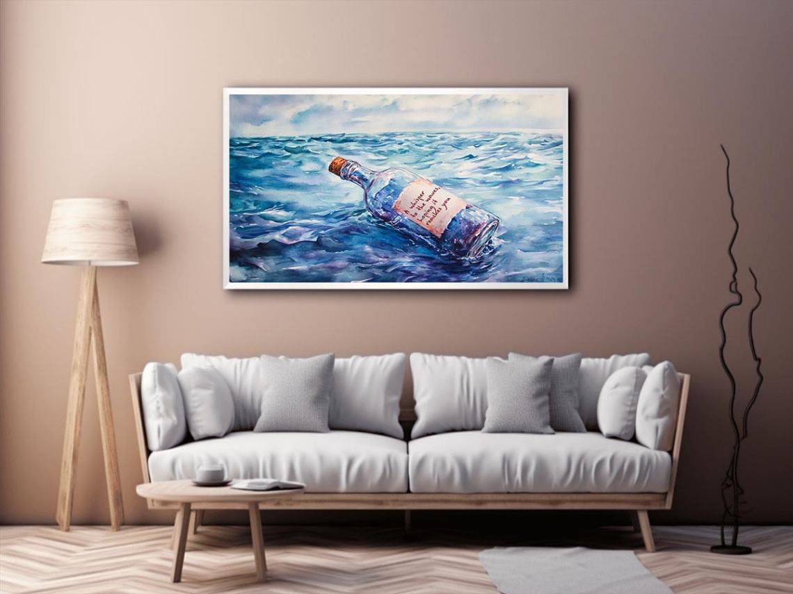 A whisper to the Waves