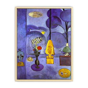 Blue window  by Henri Matisse  Art Print