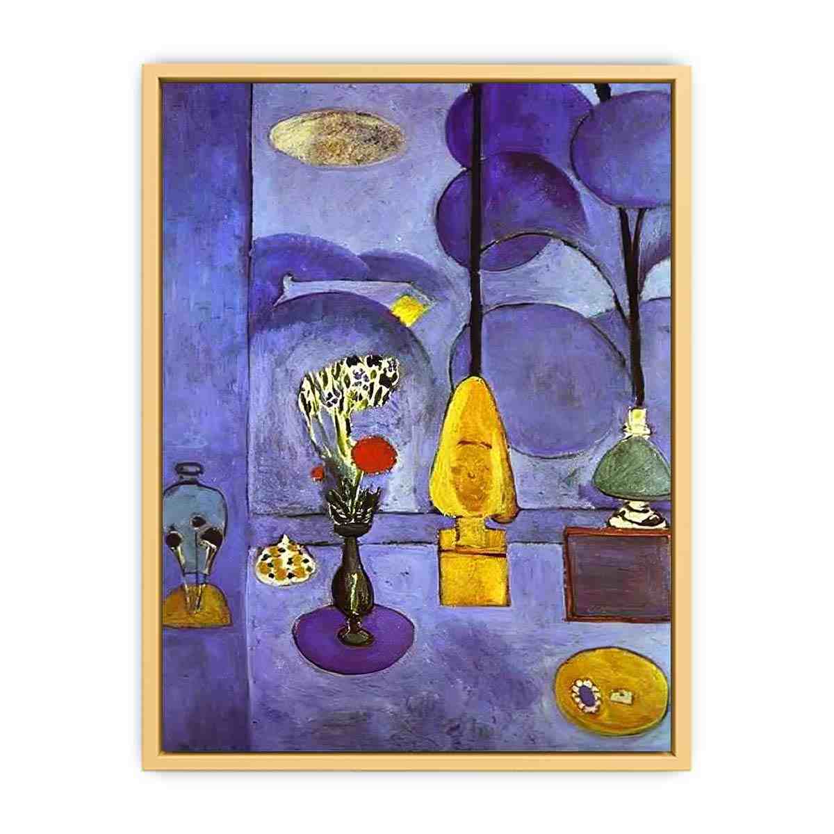 Blue window  by Henri Matisse Streched canvas