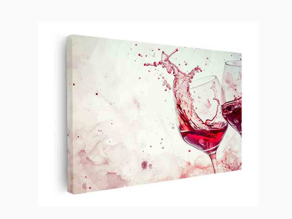 Red wine Splash Art 