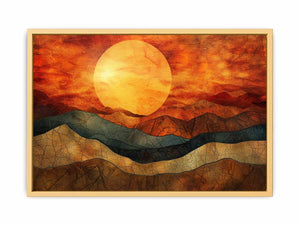 Desert Sun  Poster