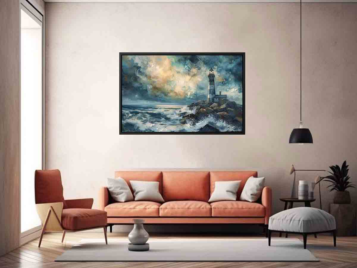 Rocky Shore Lighthouse 