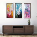  3 Piece wave  Art Set